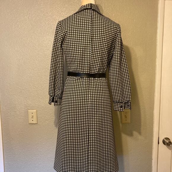 Vintage 1960's Bleeker street plaid dress - Picture 4 of 16